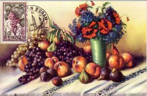 TIMBRES DE LA FOIRE D ORAN 1952   (7)